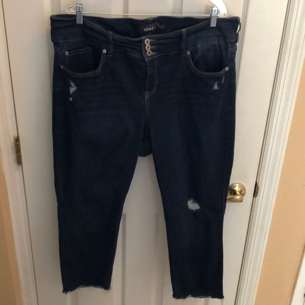 Torrid Blue Jeans Jegging Sz 22 Regular